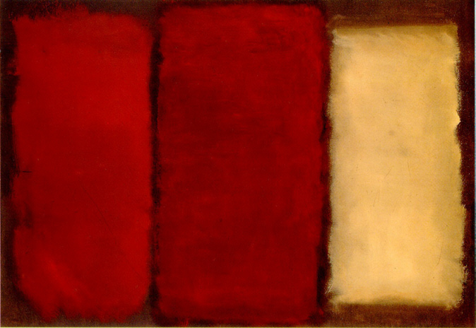 Bức tranh 'Three ' của Mark Rothko (1950)