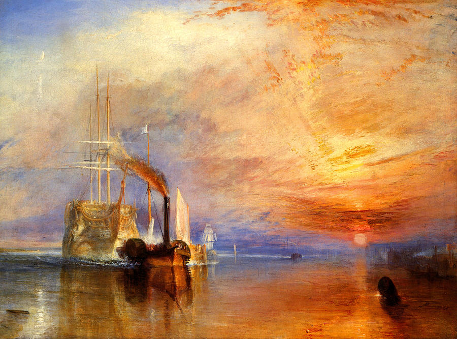 Вильям Тёрнер - Последний рейс корабля Отважный (1838)